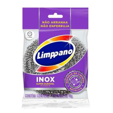 Imagem de Esponja Aço Inox Limppano