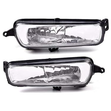 Imagem de CHEDA Lâmpada de farol de neblina de para-choque dianteiro com montagem de lâmpadas H8 compatível com Ford Focus Sedan/Hatchback 4 portas 2015-2017 lado do motorista e do passageiro, um par