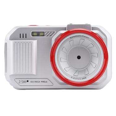 Imagem de Generic Câmera, 16x Digital Zoom 48MP Video Video Câmera Lente óptica Com Tela Colorida de 2,8 Polegadas para Fotografia (Prata)