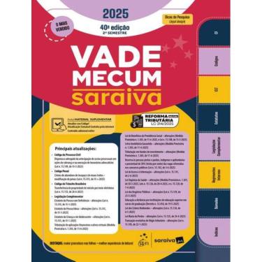 Imagem de Vade Mecum Saraiva Tradicional - 40ªed