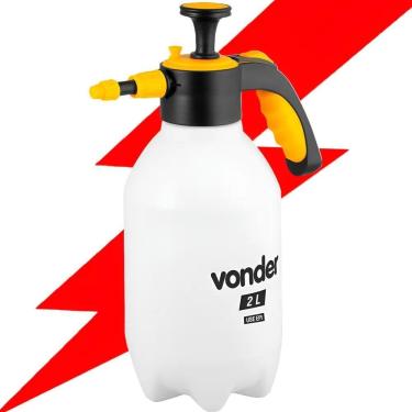 Imagem de 2X Pulverizador Manual Borrifador Spray Alta Pressão 2 Litro