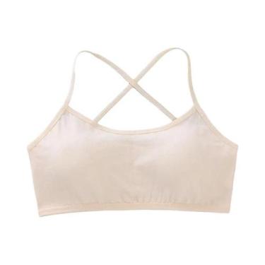 Imagem de Sutiã De Treinamento De Algodão Para Meninas Adolescentes, Roupa Íntim