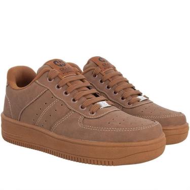 Imagem de Tênis Ollie Originals Kings Street Masculino Nobuck Caramelo - 38-Masculino