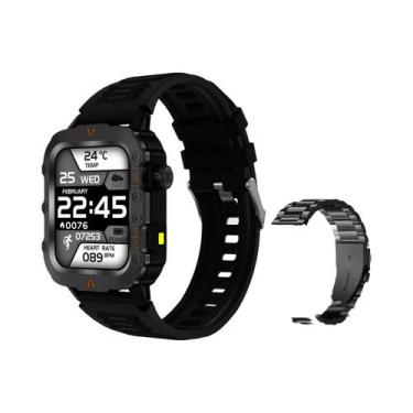 Imagem de Relógio Inteligente Masculino 1.71" Tela Sensível Ao Toque Completa Ch