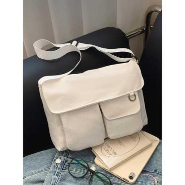 Imagem de Bolsa Feminina Transversal Carteiro Crossbody Pasta Alça 8240 - NoBran