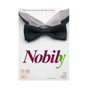 Imagem de Papel Sulfite A4 210X297Mm Branco 75G Resma 500Fl