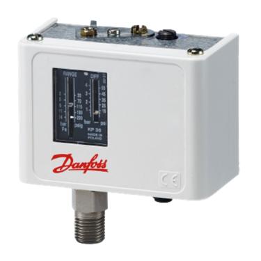 Imagem de Pressostato Automático Danfoss Kp 36 Para Compressor Parafuso Universal