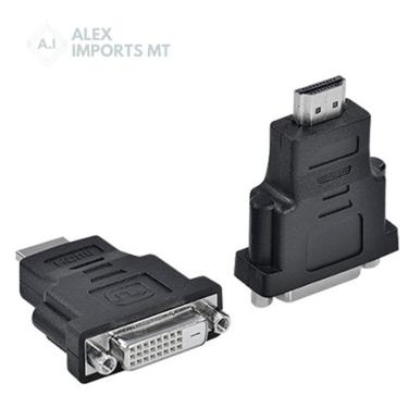 Imagem de Adaptador Dvi Fêmea Para Hdmi Macho Cabo Conversor Advif-H
