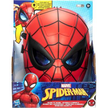 Imagem de Máscara Homem Aranha Marvel Glow FX Luminosa Hasbro - F8839