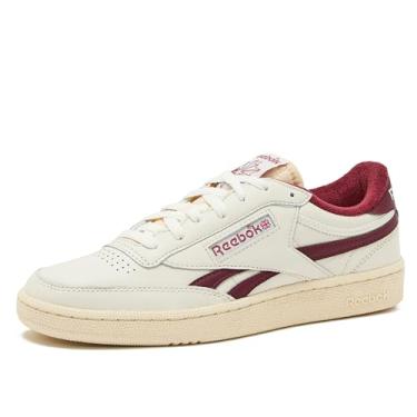 Imagem de Reebok Unissex adulto Club C Revenge Vintage, Giz vintage/papel branco/vinho clássico, 6 Women/4.5 Men