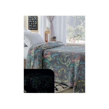 Imagem de Manta Cobertor Infantil Solteiro Brilha Escuro 1,50X2,00 Mts - Corttex