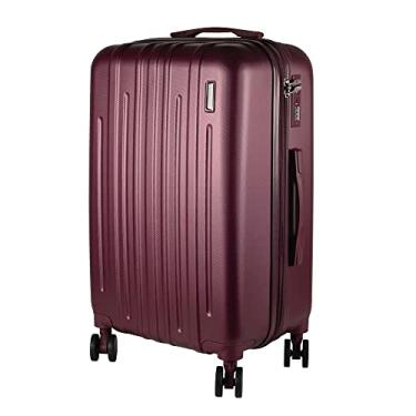 Imagem de Mala Média 23Kg em ABS Com 4 Rodas 360 - AeroMalas Londres (Vinho)