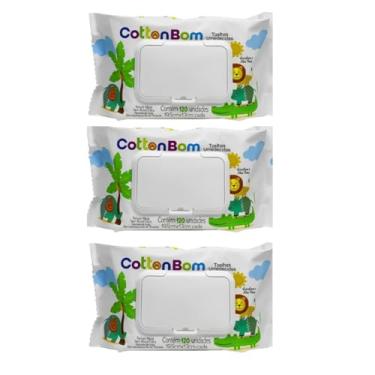 Imagem de Lenços Umedecidos Toalhas Suaves 1 a 10 Pacotes Hipoalergênico Macio e Resistente (3 Pacote)