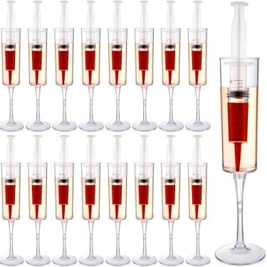 Imagem de LemonRoad Pacote com 30 seringas gelatinosas de 20 ml para o Dia das Bruxas, 170 g, seringas de plástico com tampa de ponta de cateter para sobremesas, despedida de solteira, Ação de Graças