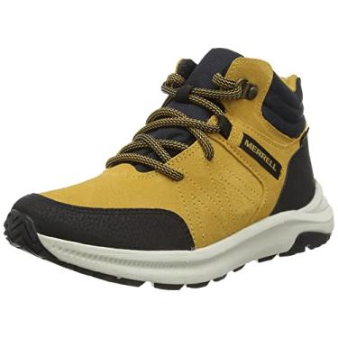 Imagem de Merrell Tênis infantil cinza para caminhada impermeável, Trigo, 13 Big Kid