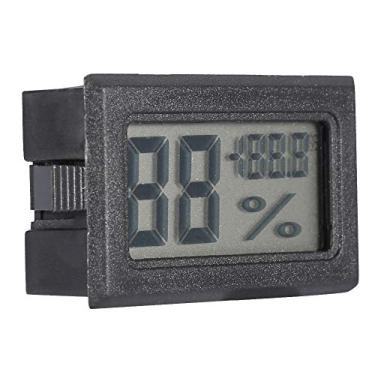Imagem de Higrômetro Digital LCD, Mini Monitor de Umidade do Termômetro Indoor, Medidor de Temperatura e Umidade Precisa para Casa, Escritório, Estufa Com Design Compacto, Ideal para Uso