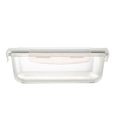 Imagem de Pote Hermético De Vidro Borossilicato Com Tampa Plástica 640ml 6540- Lyor