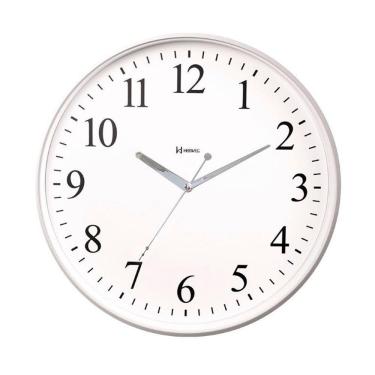 Imagem de Relógio Parede Herweg Prata Fala As Horas Silencioso 6867 Prata - Prata