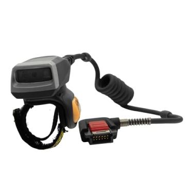 Imagem de Leitor portátil RS5000 Ring Barcode Scanner RS5000-LCFSWR para computador móvel de pulso WT6000 WT6300 WT60A0 WT63B0, gravador de imagem 2D com fio, gatilho manual giratório