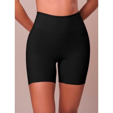 Imagem de Bermuda Bundex Nayane BE 03 0002 Bumbum e Quadris Microfibra T. P/GG, 