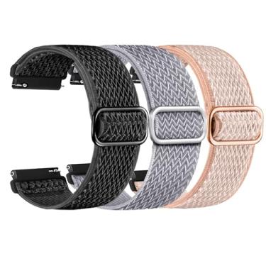 Imagem de Jieinyin Pulseiras elásticas compatíveis com AURA Pro2, AURA2, VIVA Pro2, VIVA2, TERRA, pulseiras elásticas de nylon respirável (pacote com 3)