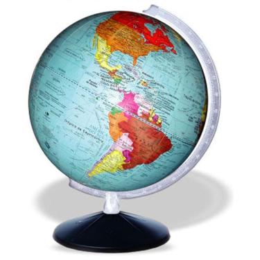 Imagem de Globo Terrestre Politico Libreria C/ 30Cm De Diâmetro, Base De Ferro - Studio