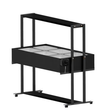 Imagem de BF611 Buffet Térmico Aquecido 6 Cubas Com Tampa 127V - SARO