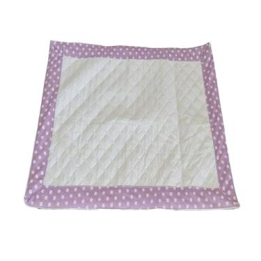 Imagem de Tapete Higienico para Cachorros Pet Lavável e Reutilizável 70x70cm - Microfibra Matelada Impermeável - Mila Lilás