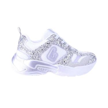 Imagem de Tênis Infantil Bibi Pegasus Branco com Glitter 34
