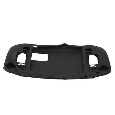 Imagem de Cryfokt Capa Protetora para Steam Deck Preta, Capa de Silicone Resistente Ao Deslizamento Com Absorção de Choque, Design Profissional para Alinhamento Preciso, Aplicável para Caminhadas