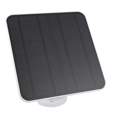 Imagem de EBTOOLS Carregador de Painel Solar, 12 W, Monocristalino de Alta Eficiência IP66 à Prova de água Com Cabo de Carregamento de 9,8 Pés, para Câmera Essential Spotlight XL Spotlight Câmera