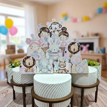 Imagem de Forminhas de Doces Personalizadas - Tema Circo Rosa (50 unidades)