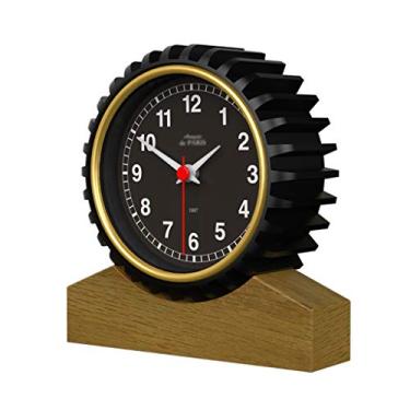 Imagem de Relógio de mesa americano relógio de mesa com moldura de alumínio relógio de mesa relógio de mesa criativo relógio de decoração de quarto despertadores