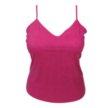 Imagem de Blusa suede alcinha corte a fio - verde-militar - m - GIP, Pink, GG