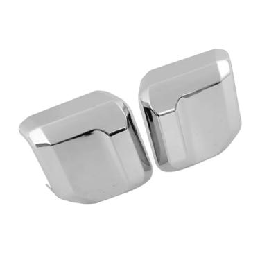 Imagem de Asa de cobertura para Toyota para Prado Lc250 2024 2025 capa de espelho retrovisor capa cromada tampa de asa de porta lateral capas de espelho de asa