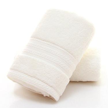 Imagem de 1 peça toalha de algodão ultramacia 35,5 cm × 78,7 cm - secagem rápida, toalhas de rosto altamente absorventes em cores sortidas para banheiro, viagens, academia, spa, compacto e leve, uso diário