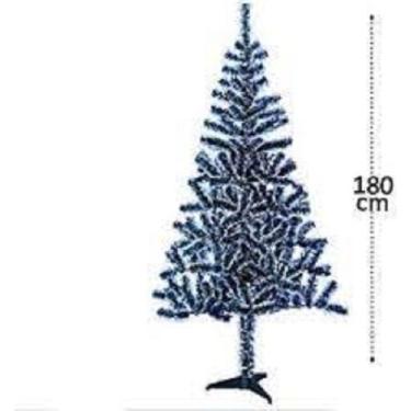 Imagem de Arvore de natal verde musgo ponta branca 320galhos a0034 - CHIBRALI