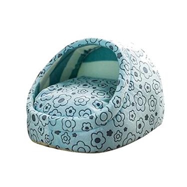 Imagem de U5GAAALPPQ9 Cama para cachorro, gato, almofada, pele sintética, donut, para alívio das articulações e melhora o sono, lavável na máquina, à prova d'água