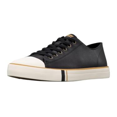 Imagem de Ben Sherman Tênis masculino Hadley Lo, Preto/branco sussurro, 44