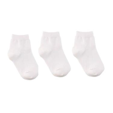 Imagem de Kit 3 Pares de Meias 2835-89 Lupo, Branco, Branco, Branco, 2 (24/27)