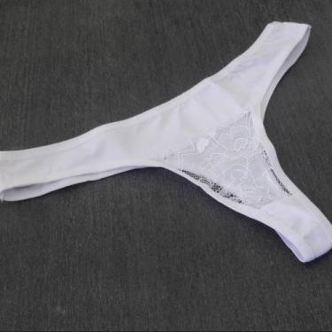 Imagem de Calcinha Estela Cor:BrancoTamanho:GG - Kit Mania Lingerie, Branco, GG