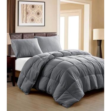 Imagem de Edredom King Plumage Anti Pilling Rozac Cinza, UN, Cinza