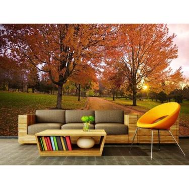 Imagem de Papel de Parede Autocolante Floresta 1m x 1m 100% PVC