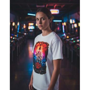 Imagem de Camiseta Stranger Things 2 Unissex Adulto E Infantil Premium - - Missi