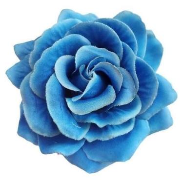 Imagem de Enfeite Arranjo Cabelo Noiva Flor Tecido - ul - De Castro Joias