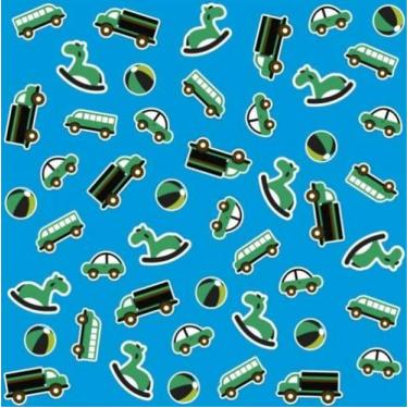 Imagem de Papel De Parede Infantil Brinquedos Menino - Drop de Casa