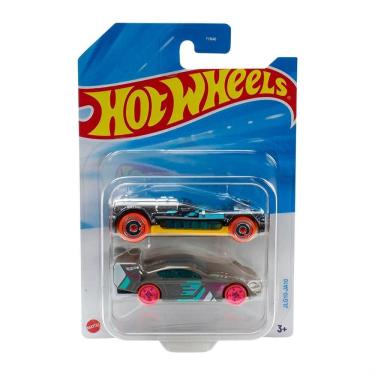 Imagem de Hot Wheels Pacote 2 Retro Active e Time Tracker - Mattel