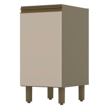 Imagem de Balcão De Cozinha évelin 1 Porta 40 Cm Duna Cristal - Henn - MÓVEIS HE