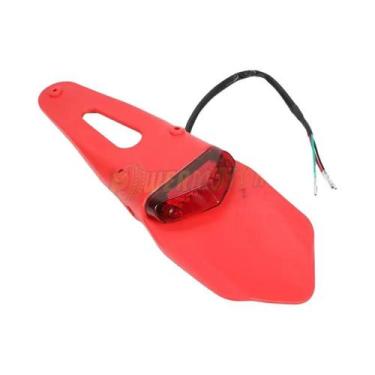 Imagem de Lanterna Traseira LED 12V Para Motocicleta, Luz De Freio Para Dirt Bik