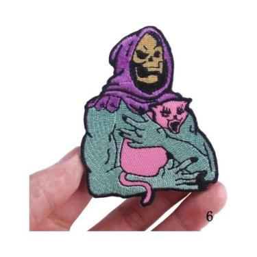 Imagem de Patch Bordado Termocolante GYM MODE Para Roupas, Jaquetas, DIY, Estilo